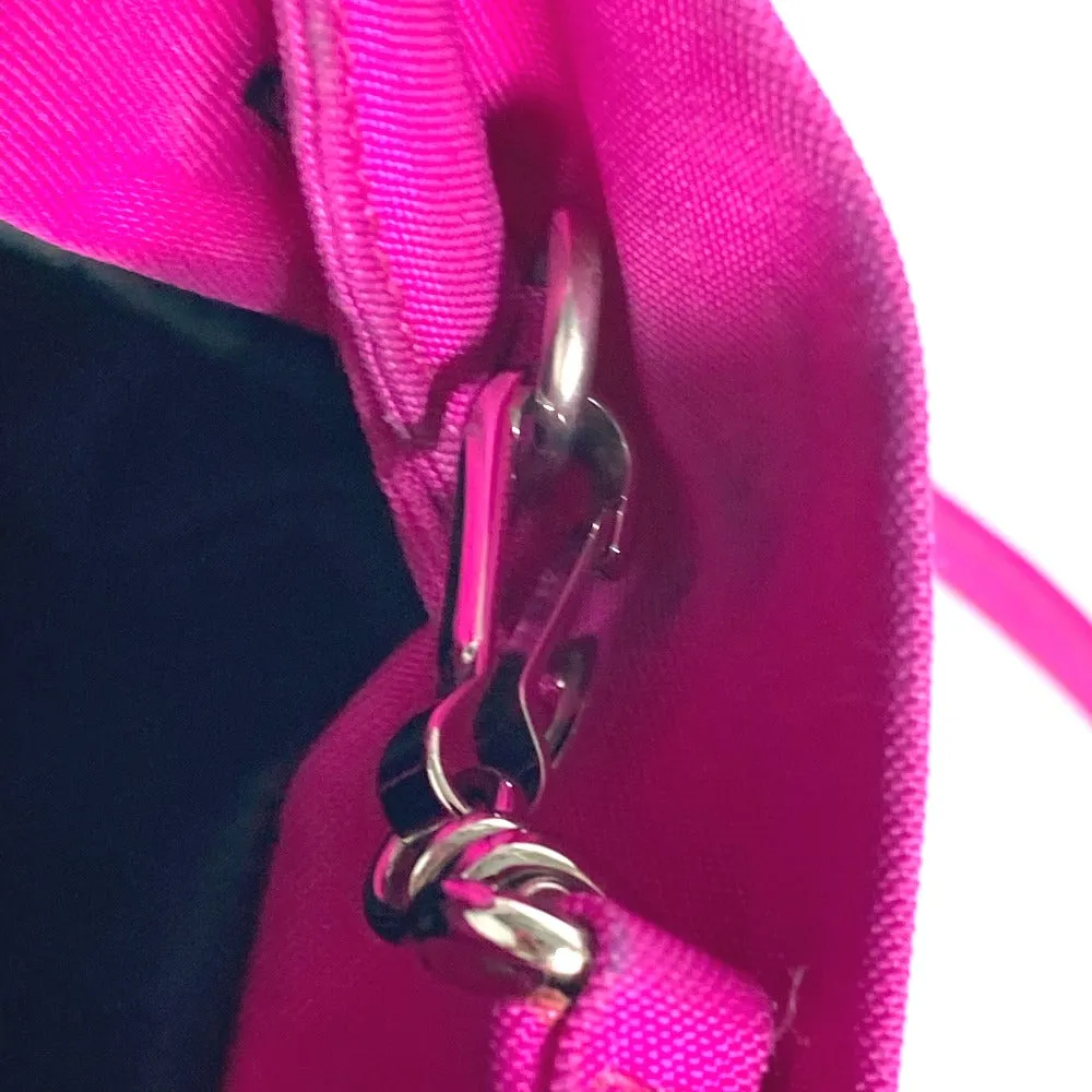 BALENCIAGA Shoulder Bag 619458 Nylon pink Wheel XS Drawstring Bucket