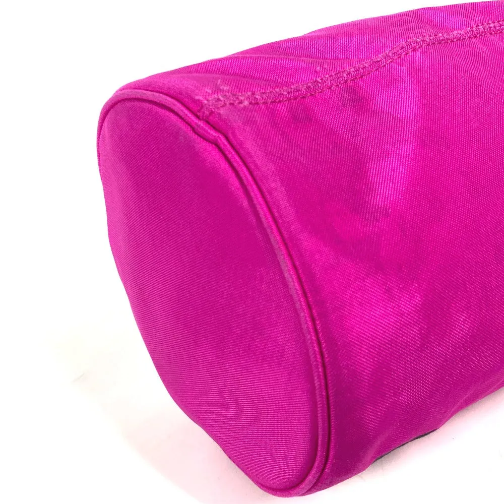 BALENCIAGA Shoulder Bag 619458 Nylon pink Wheel XS Drawstring Bucket