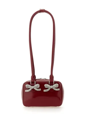 Bordeaux Leather Shoulder Bag