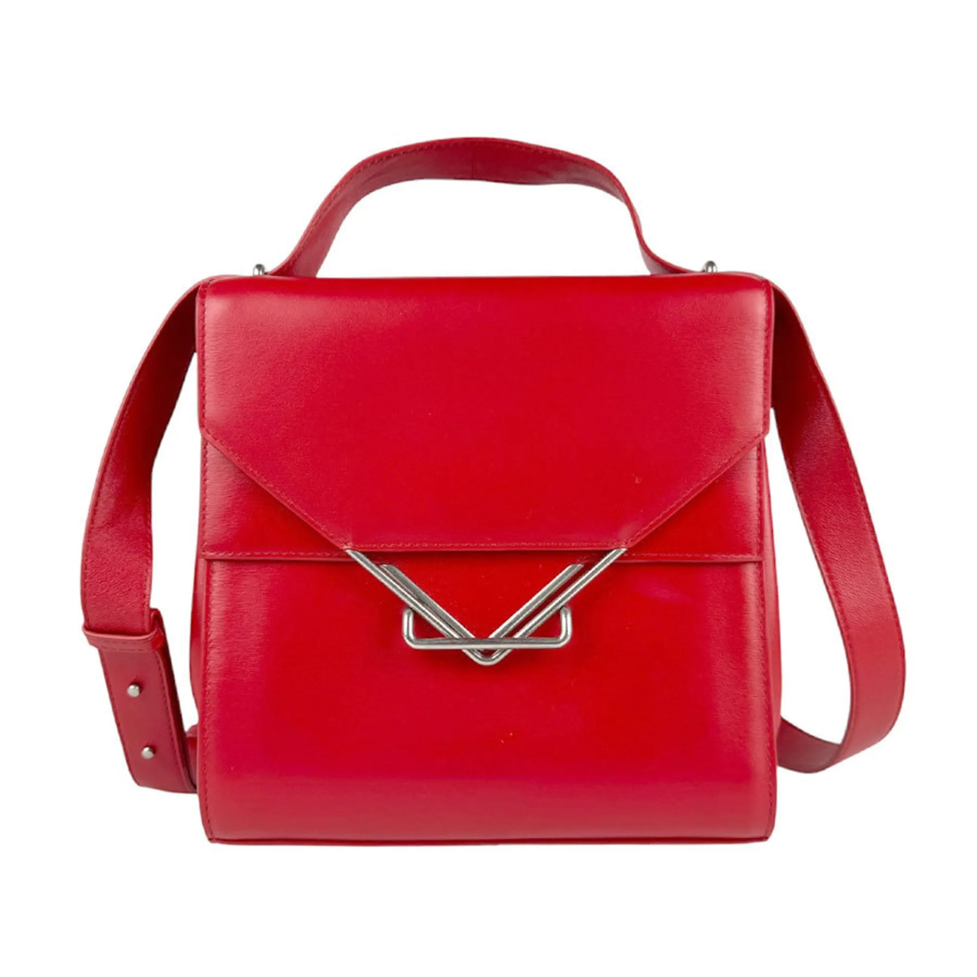 Bottega Veneta Leather Shoulder Bag (Pre-Owned)