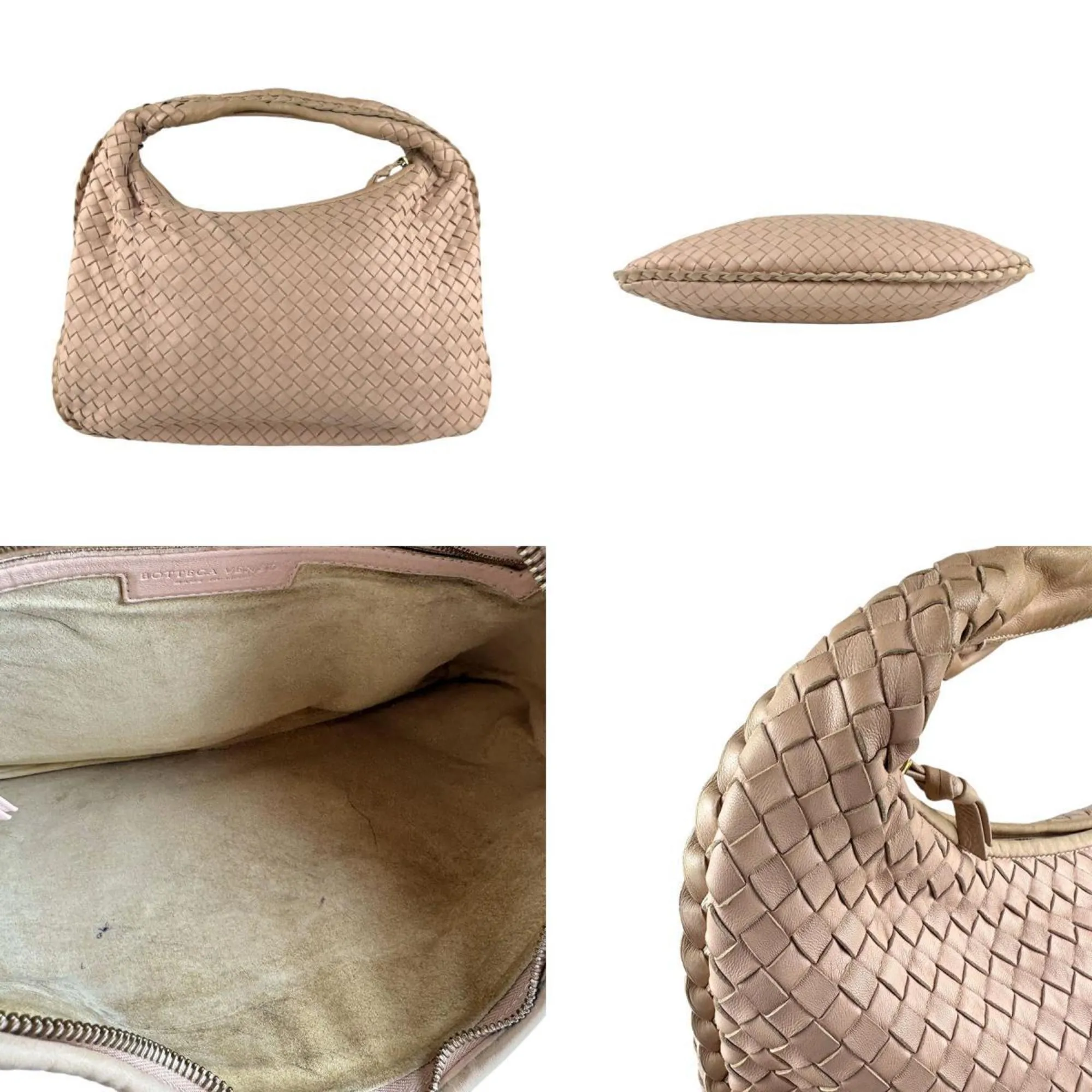 Bottega Veneta Leather Shoulder Bag (Pre-Owned)