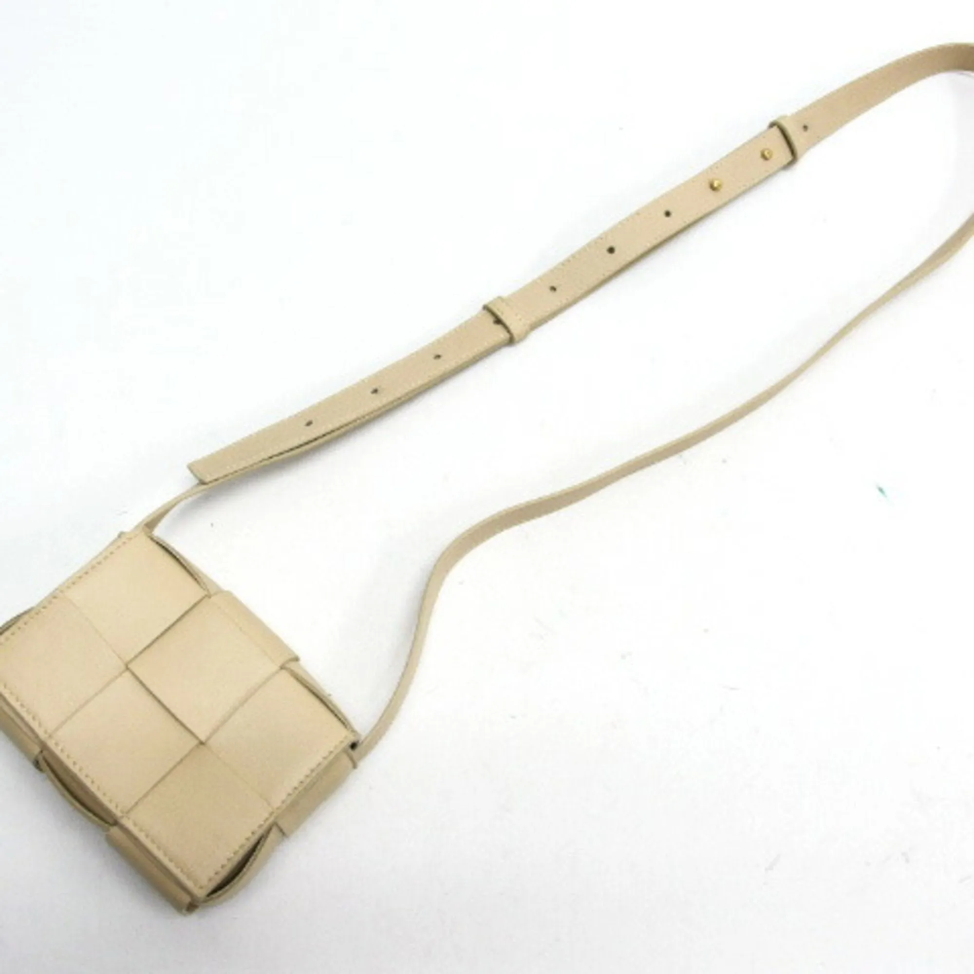 Bottega Veneta Leather Shoulder Bag (Pre-Owned)