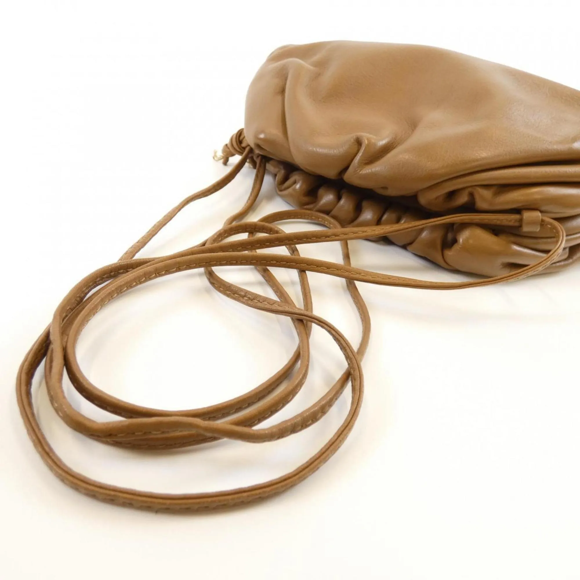 Bottega Veneta Leather Shoulder Bag (Pre-Owned)