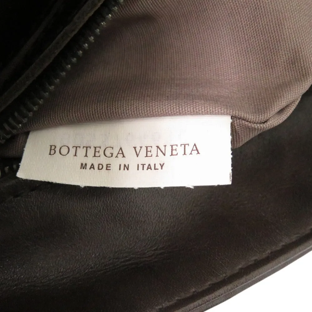 BOTTEGAVENETA Shoulder Bag B05376461C leather Dark brown INTRECCIATO