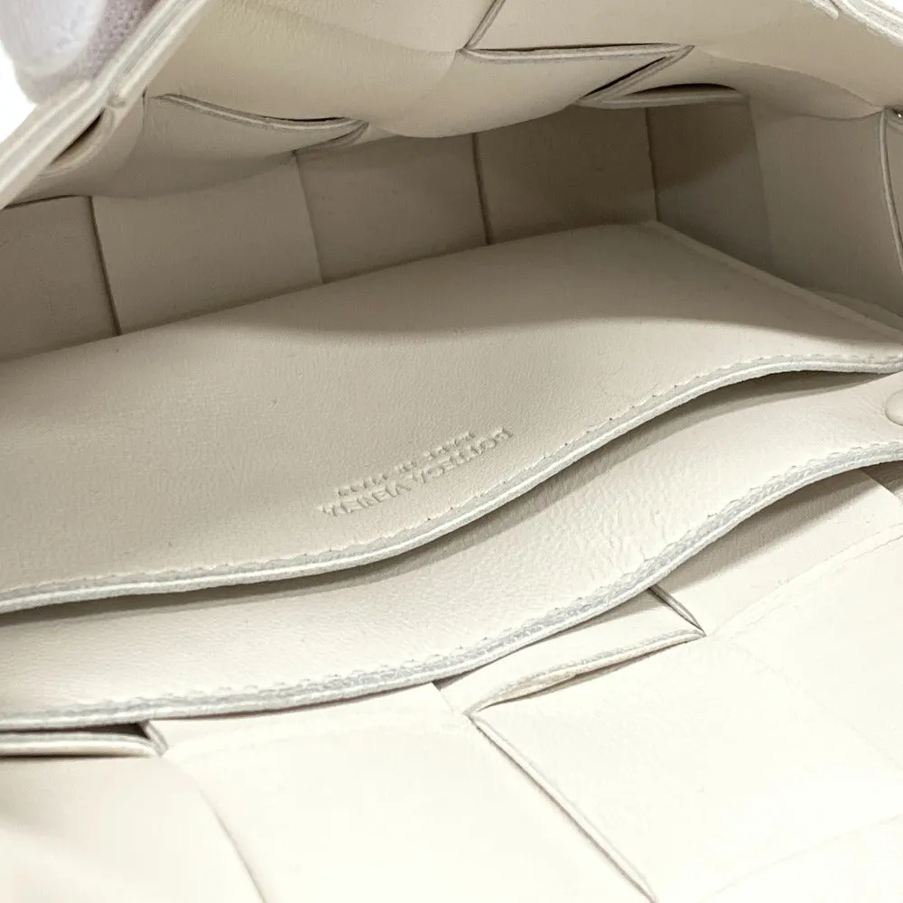 BOTTEGAVENETA Shoulder Bag leather white cassette Women Used