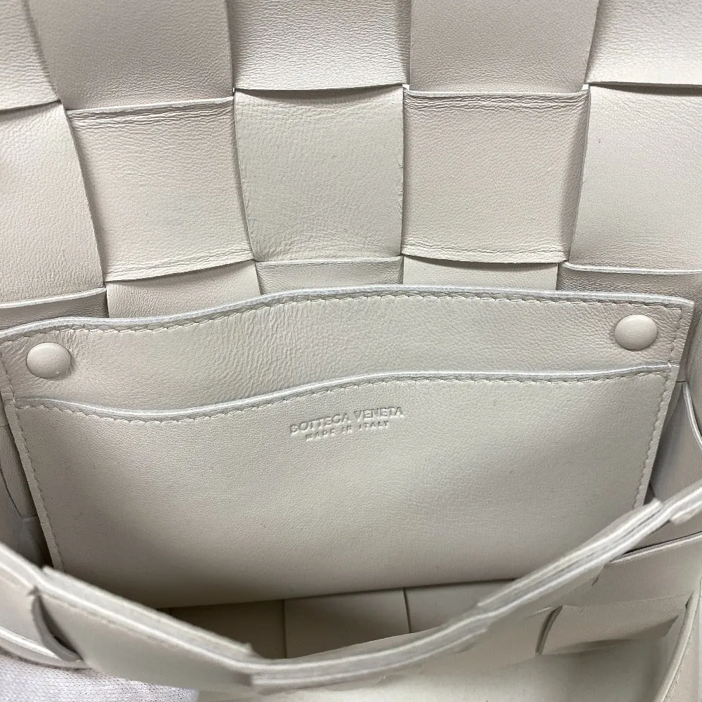 BOTTEGAVENETA Shoulder Bag leather white cassette Women Used