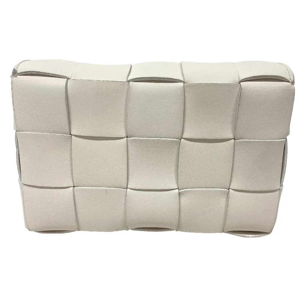 BOTTEGAVENETA Shoulder Bag leather white cassette Women Used