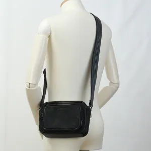 BURBERRY 8043708 Shoulder Bag TB monogram polyester,Cotton, Leather black mens(unisex)