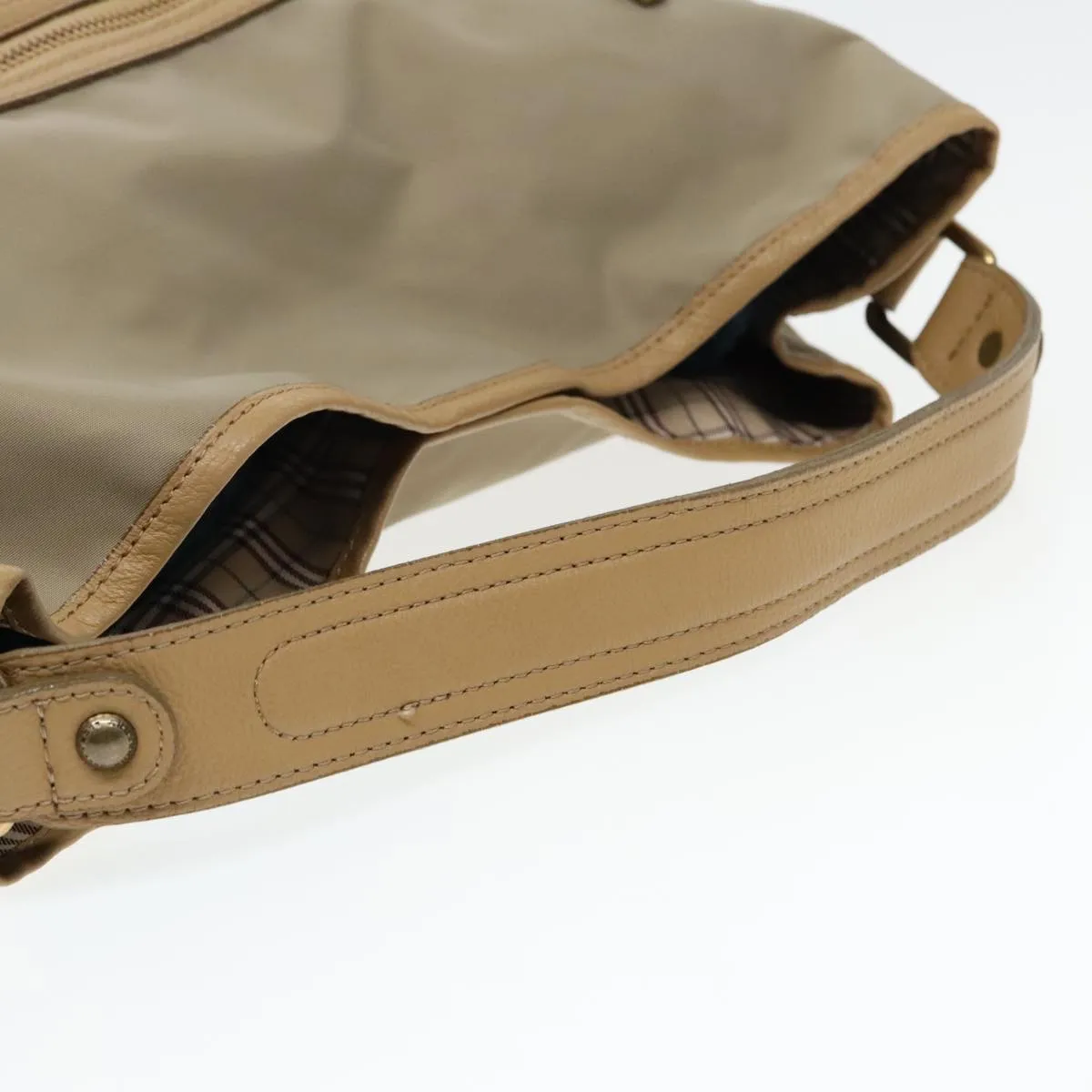 Burberry blue Label  Canvas Shoulder Bag (Pre-Owned)