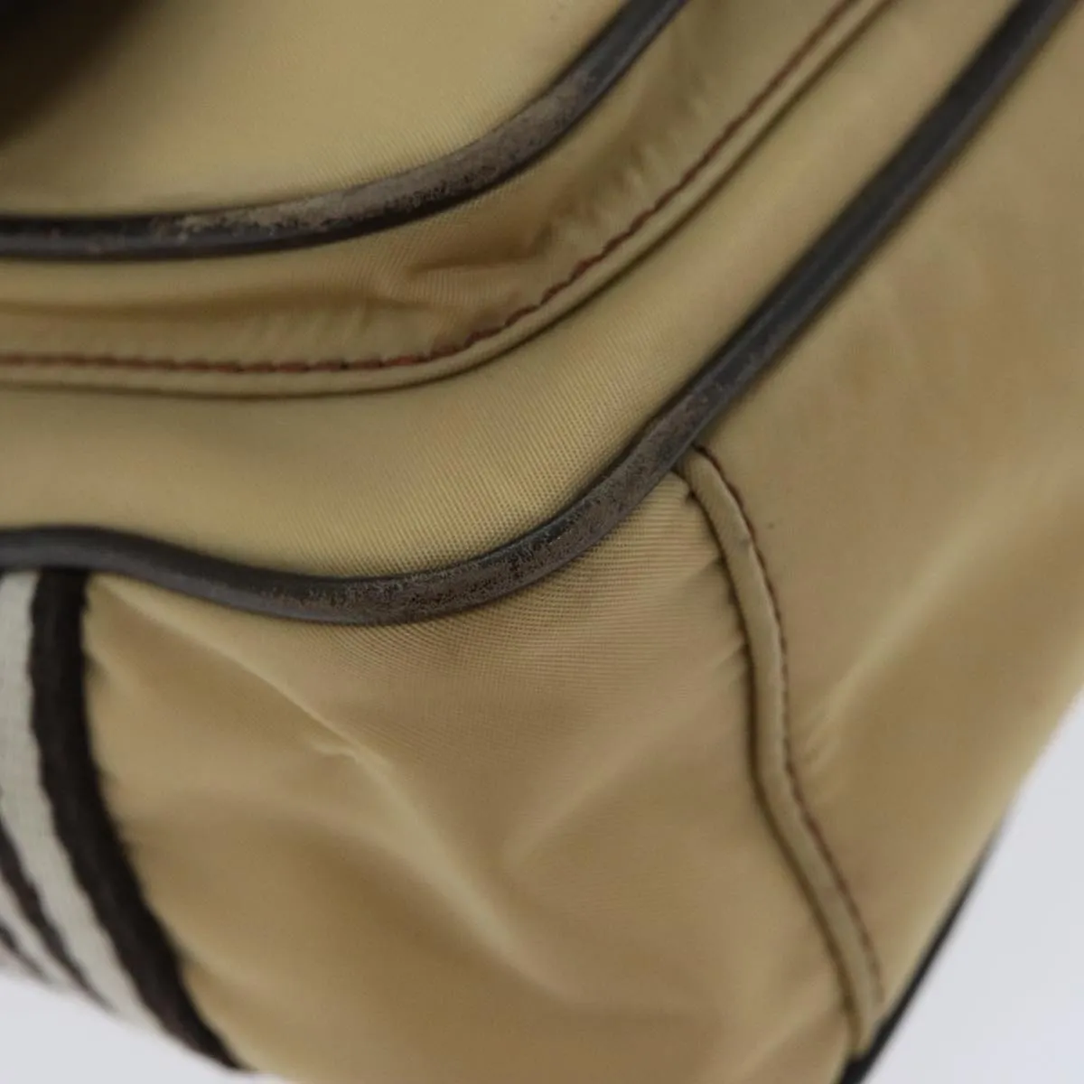 Burberry blue Label  Canvas Shoulder Bag (Pre-Owned)