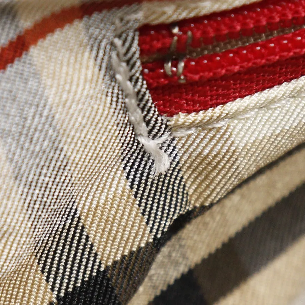BURBERRY BLUE LABEL Shoulder Bag wool beige knit Women Used