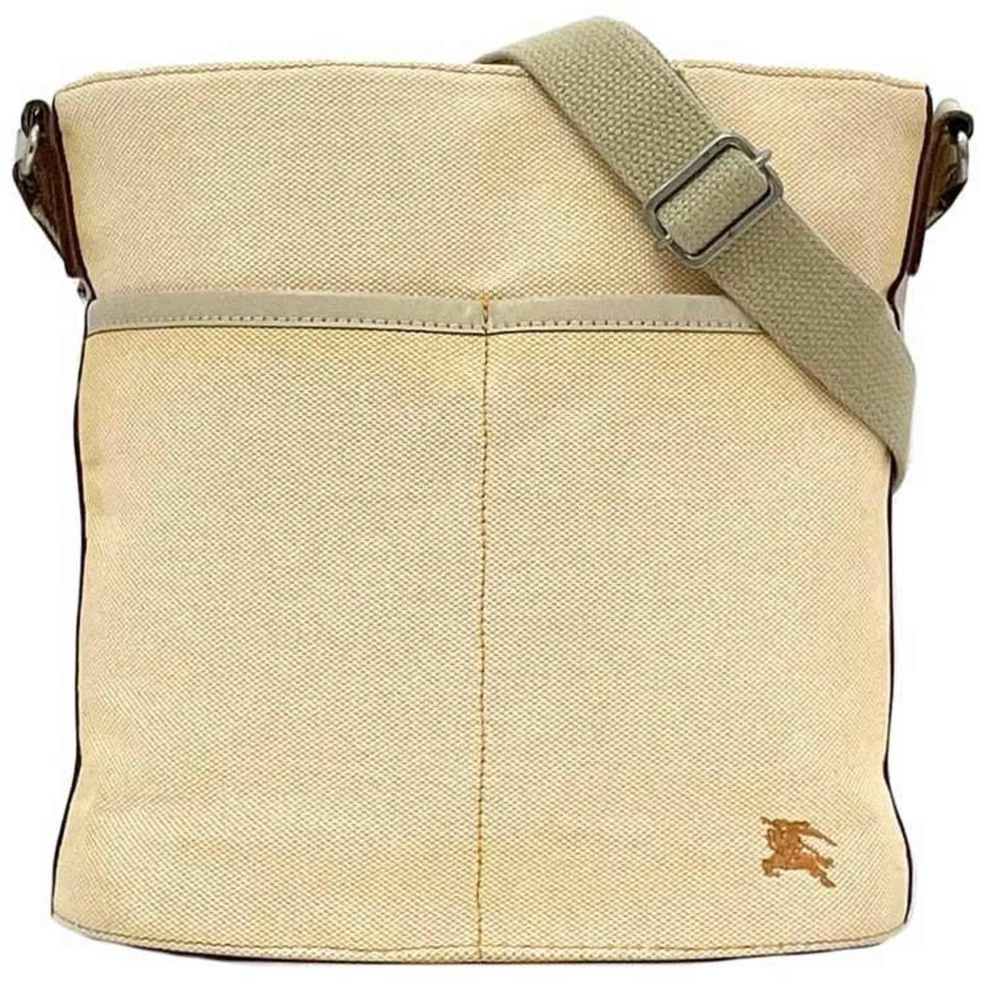 Burberry  Canvas Shoulder Bag (Pre-Owned)