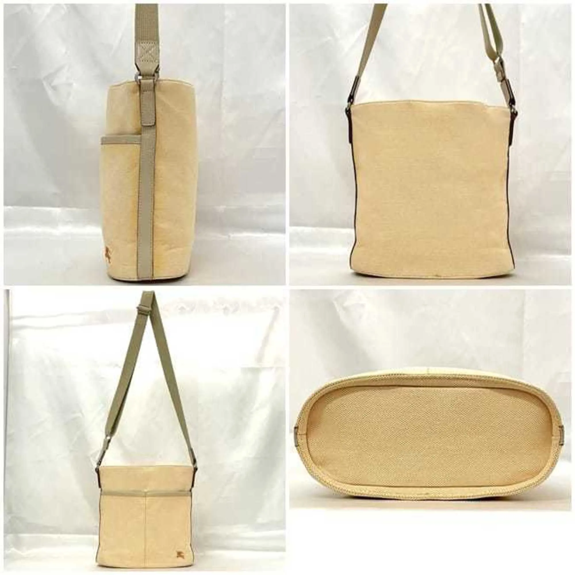 Burberry  Canvas Shoulder Bag (Pre-Owned)