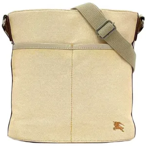 Burberry  Canvas Shoulder Bag (Pre-Owned)