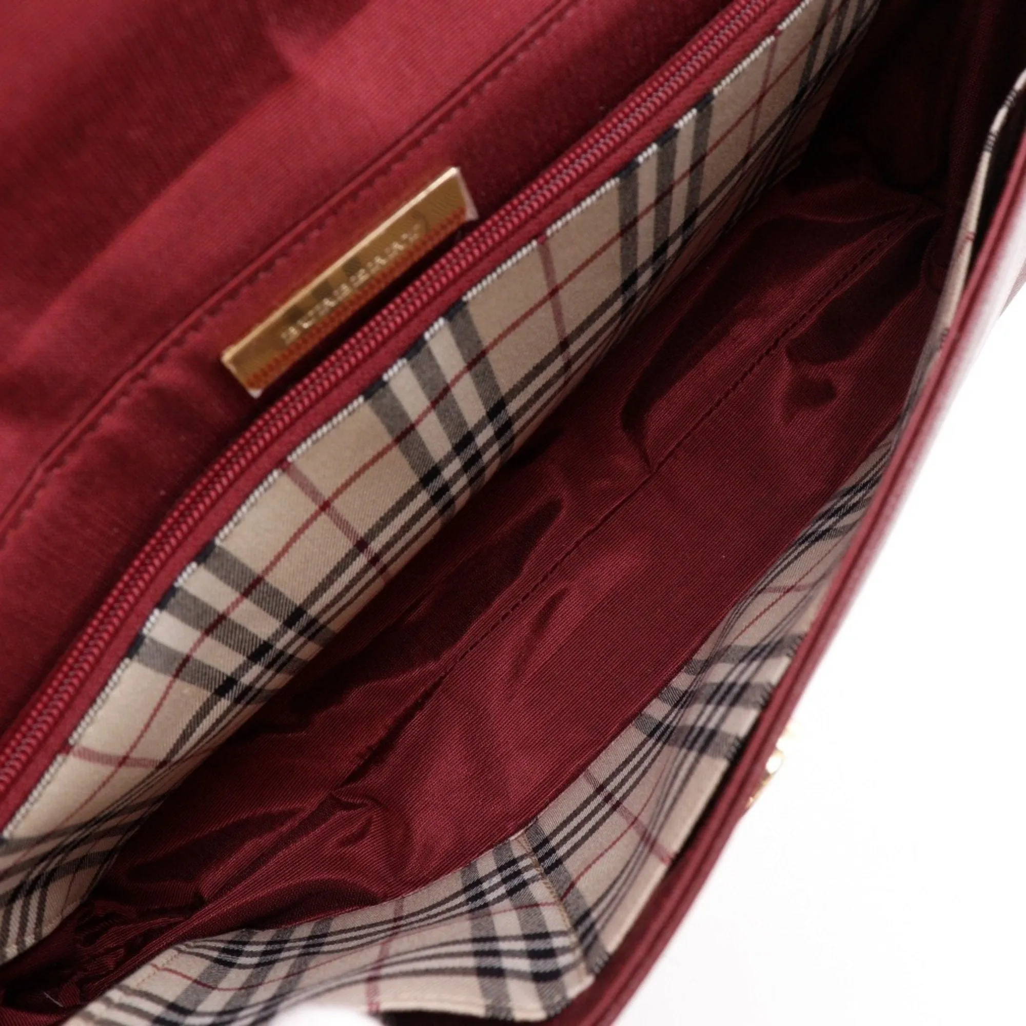 Burberry  Color Leather Shoulder Bag (Pre-Owned)