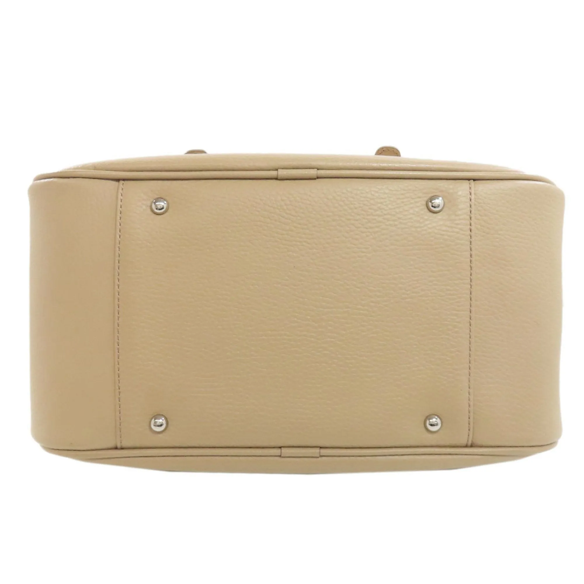 Burberry  Leather Handbag (Pre-Owned)