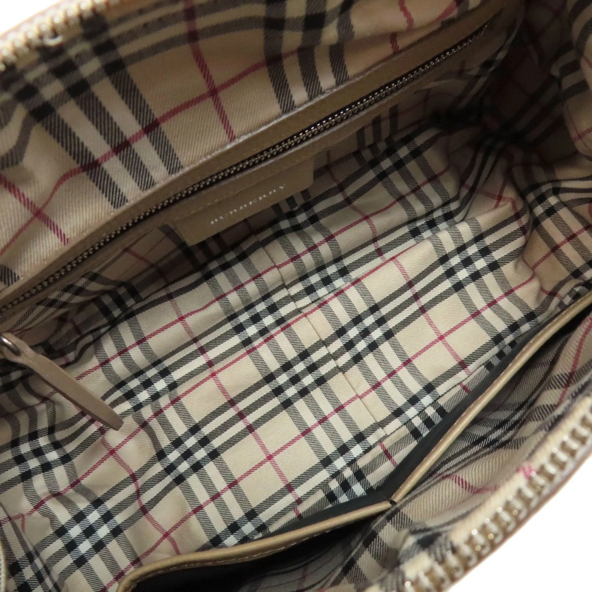 Burberry  Leather Handbag (Pre-Owned)