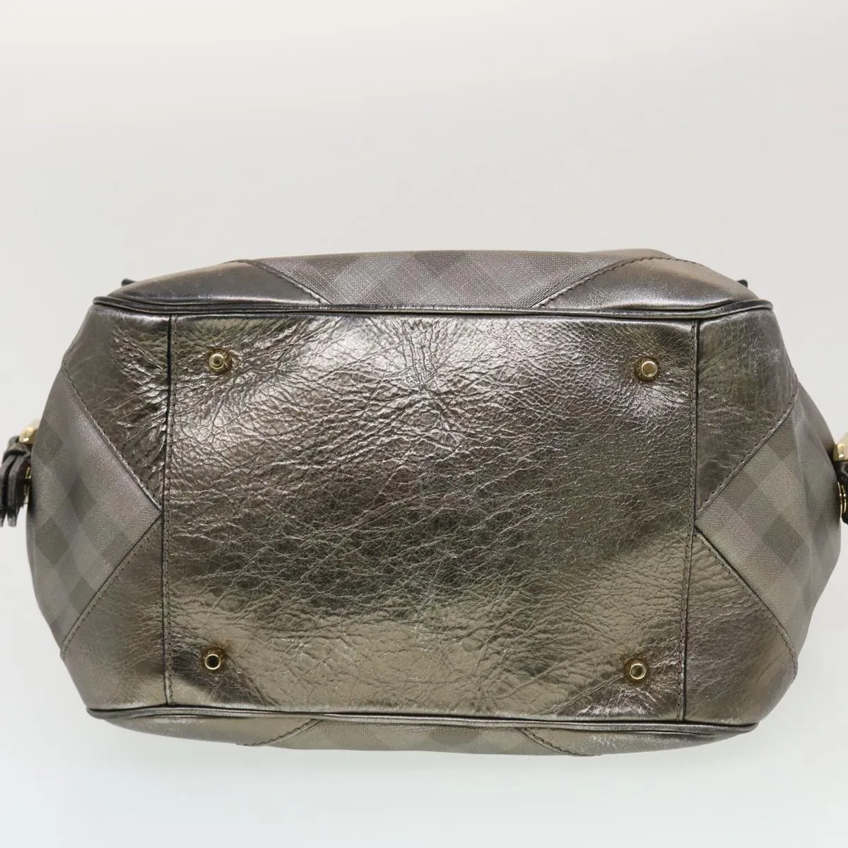 Burberry  Leather Shoulder Bag (Pre-Owned)