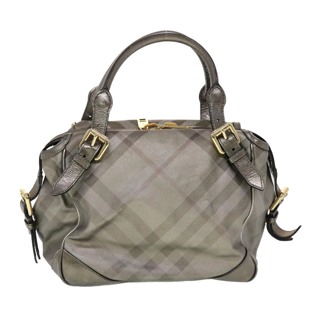 Burberry  Leather Shoulder Bag (Pre-Owned)
