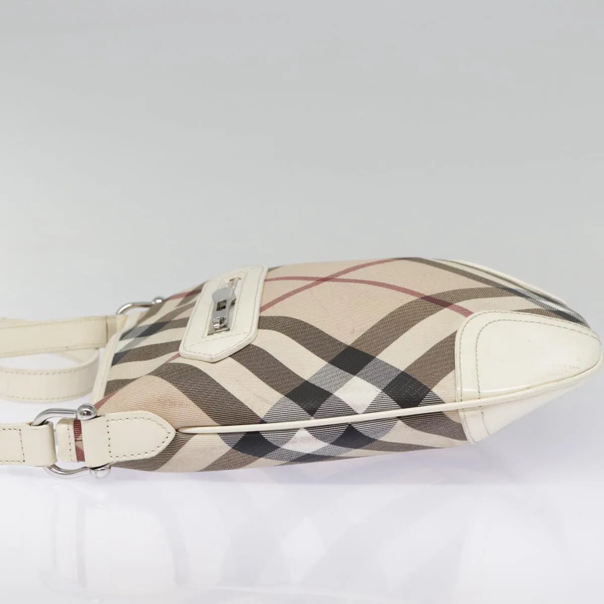Burberry Nova Check  Canvas Shoulder Bag (Pre-Owned)