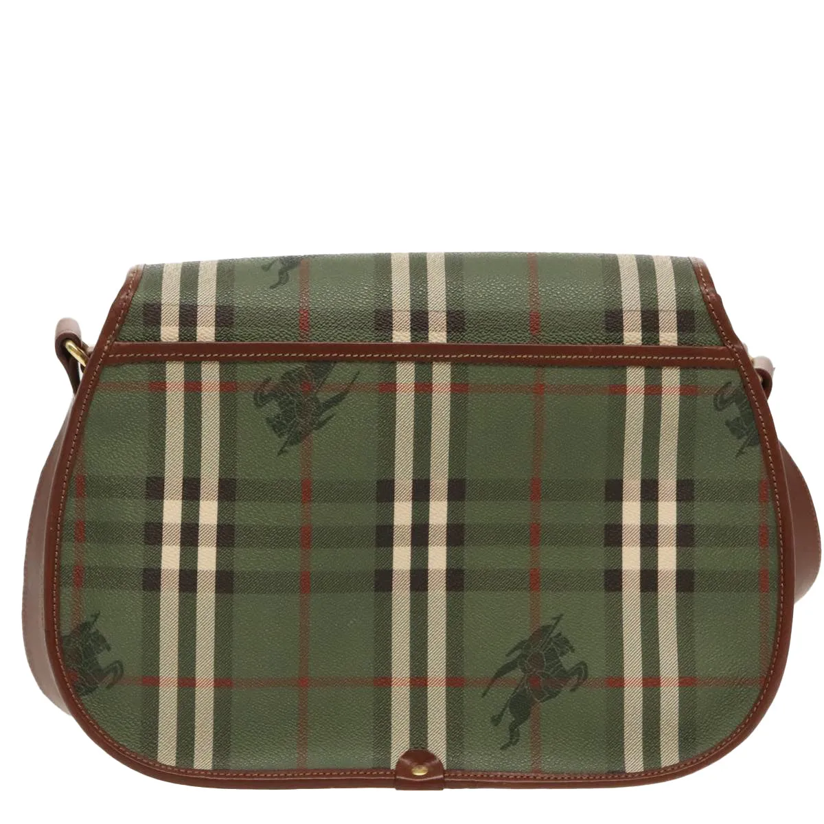 Burberry Nova Check  Canvas Shoulder Bag (Pre-Owned)
