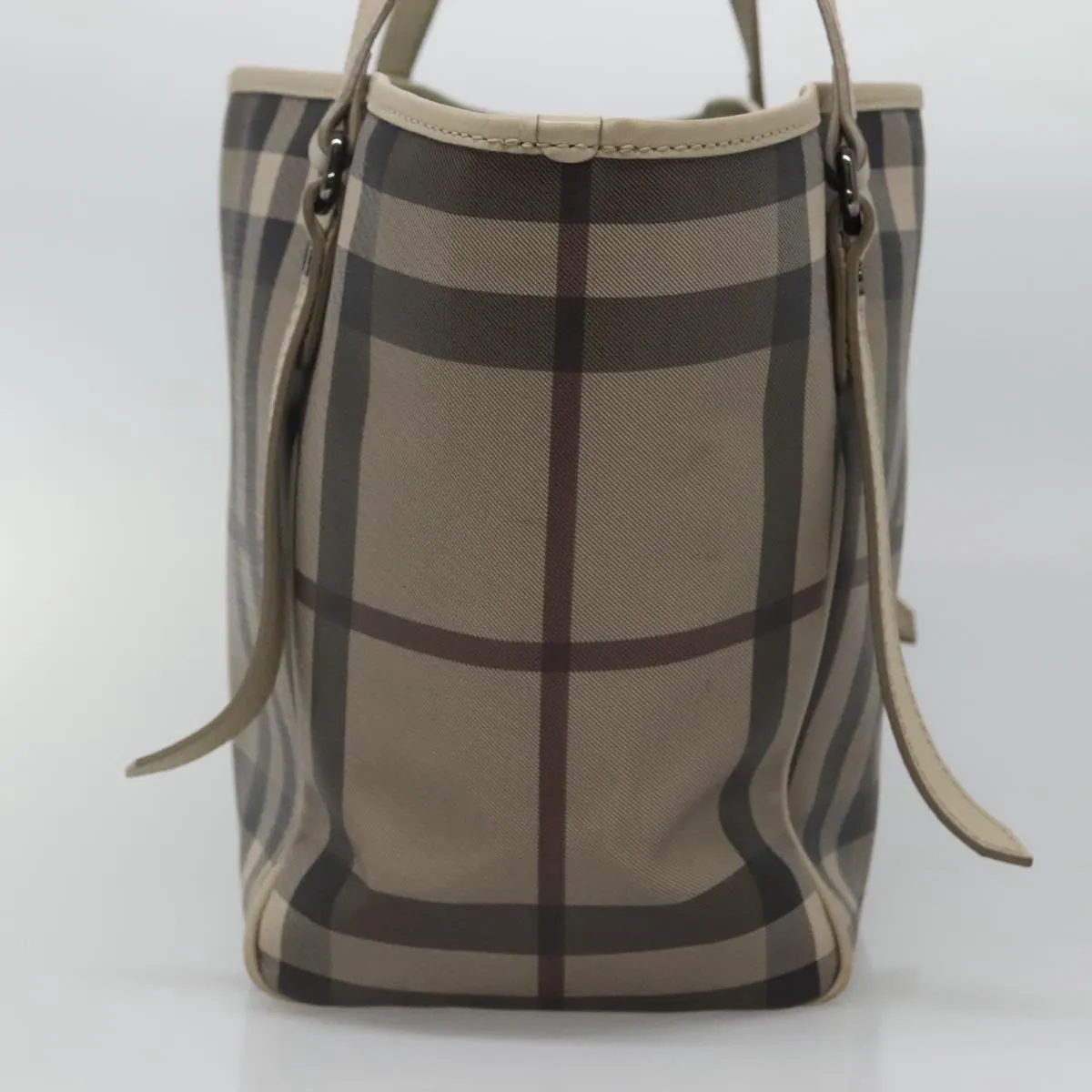 Burberry Nova Check Canvas Shoulder Bag (Pre-Owned)
