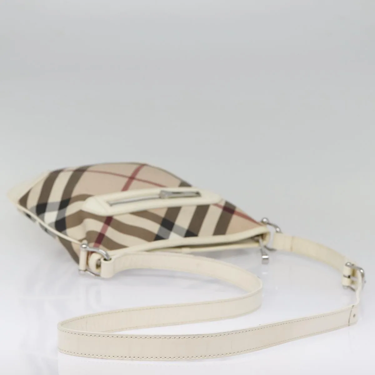 Burberry Nova Check  Canvas Shoulder Bag (Pre-Owned)