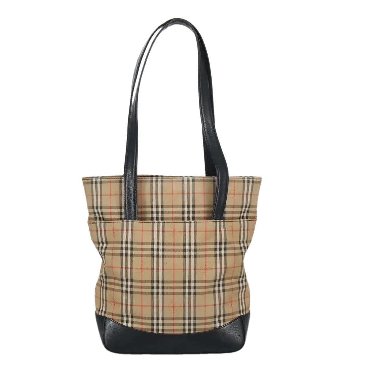Burberry Nova Check  Canvas Shoulder Bag (Pre-Owned)
