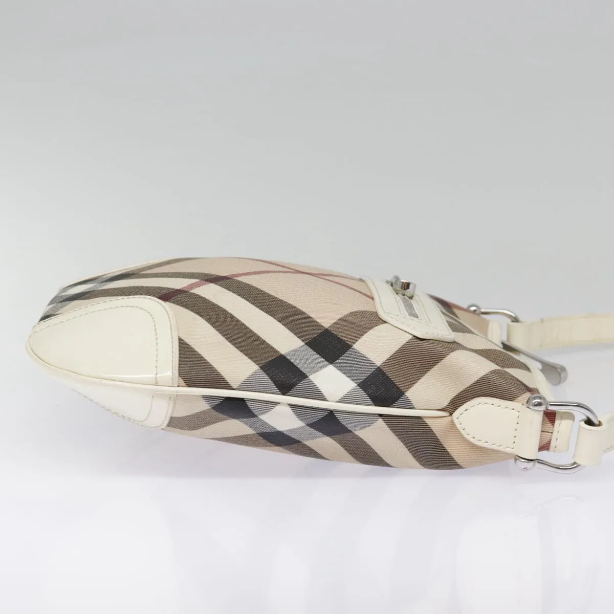 Burberry Nova Check  Canvas Shoulder Bag (Pre-Owned)