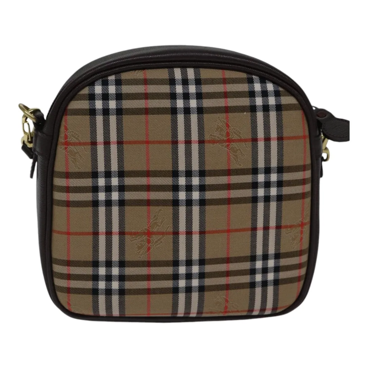 Burberry Nova Check  Canvas Shoulder Bag (Pre-Owned)