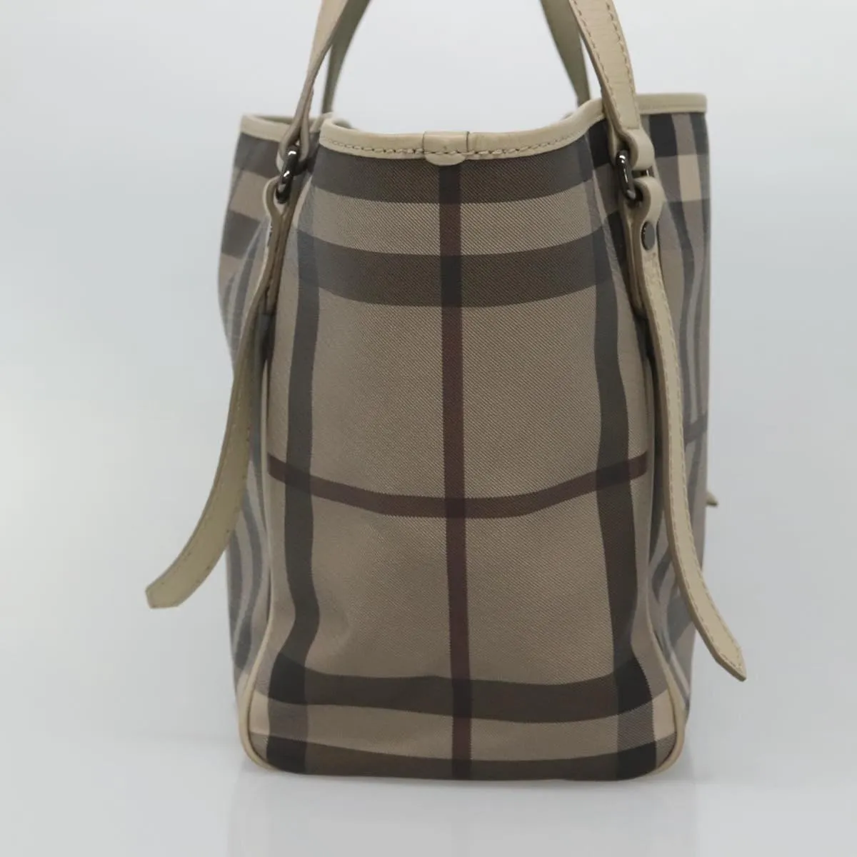 Burberry Nova Check Canvas Shoulder Bag (Pre-Owned)