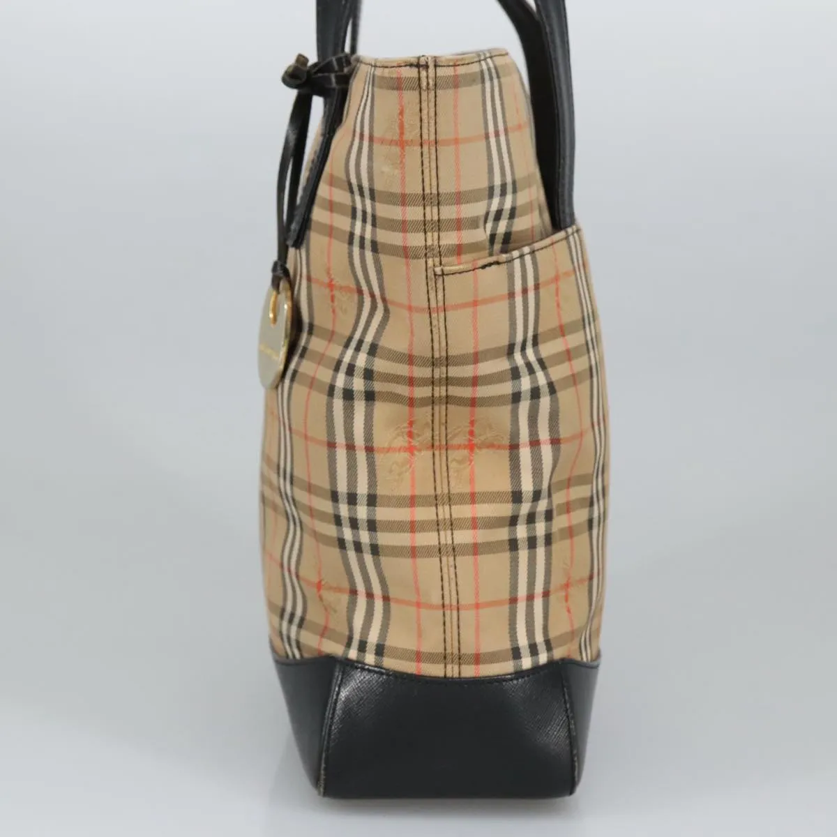 Burberry Nova Check  Canvas Shoulder Bag (Pre-Owned)