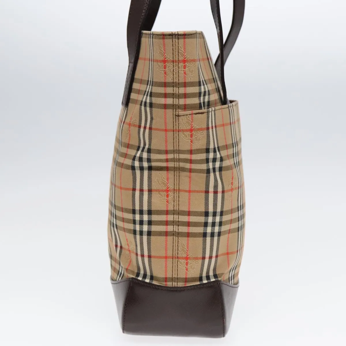 Burberry Nova Check  Canvas Shoulder Bag (Pre-Owned)