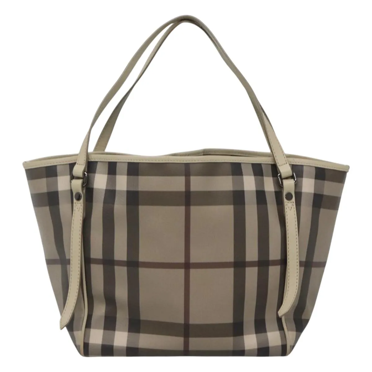 Burberry Nova Check Canvas Shoulder Bag (Pre-Owned)