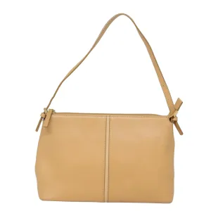 Burberry Nova Check  Leather Shoulder Bag (Pre-Owned)