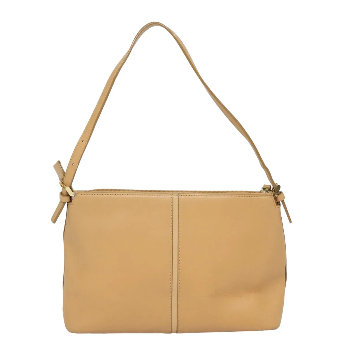 Burberry Nova Check  Leather Shoulder Bag (Pre-Owned)