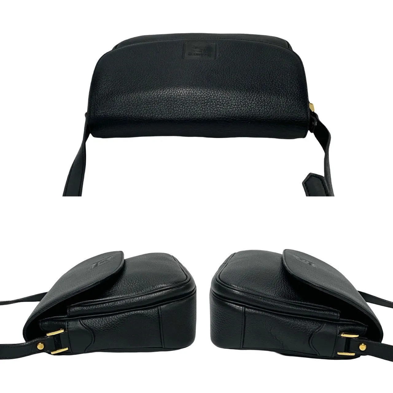 BURBERRY Shoulder Bag leather black