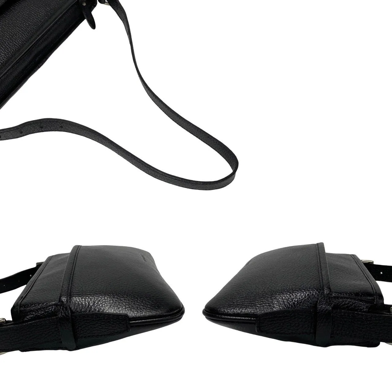 BURBERRY Shoulder Bag leather black