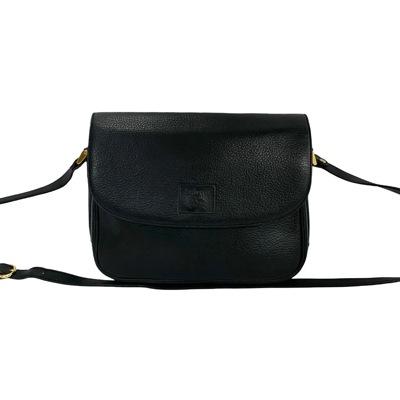 BURBERRY Shoulder Bag leather black