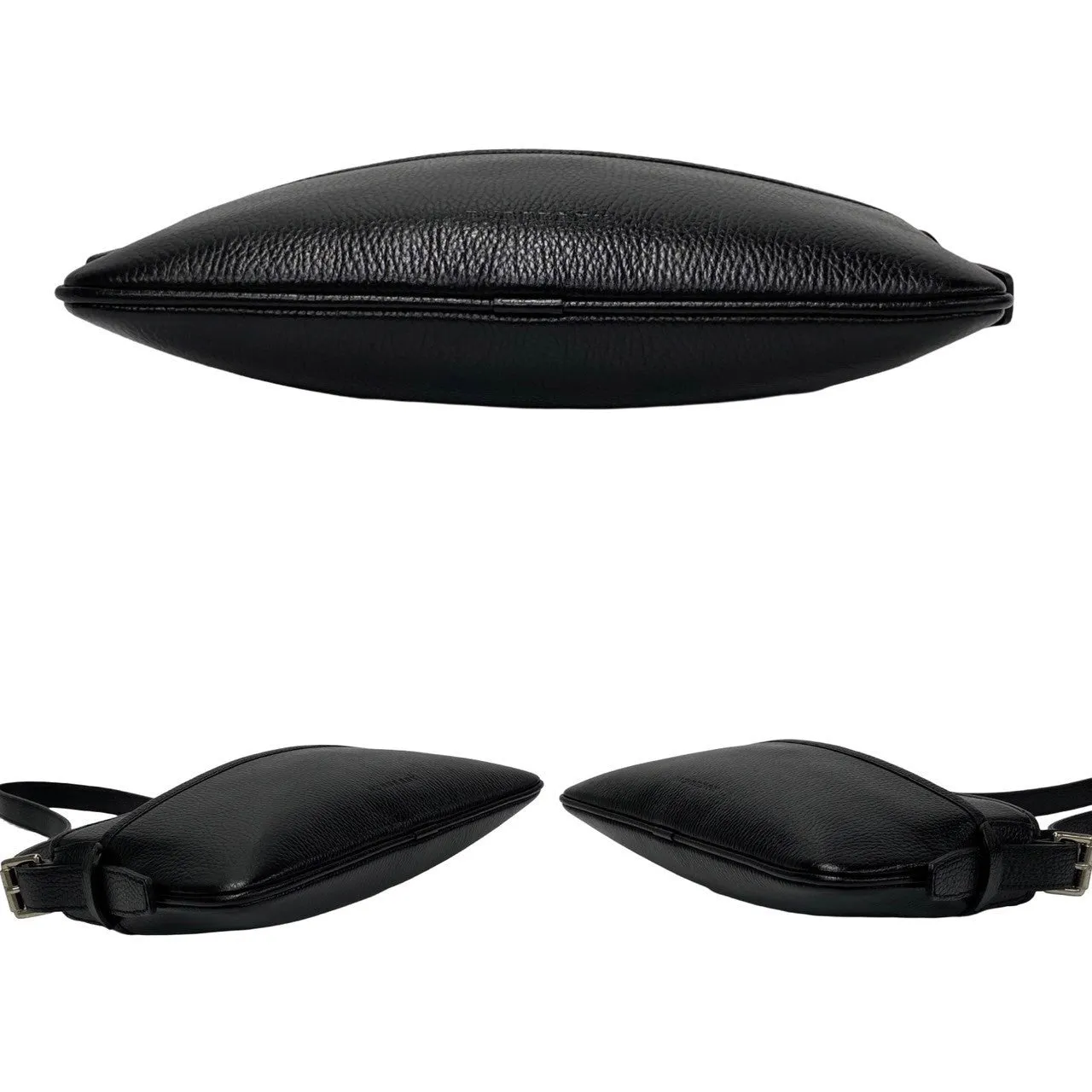 BURBERRY Shoulder Bag leather black