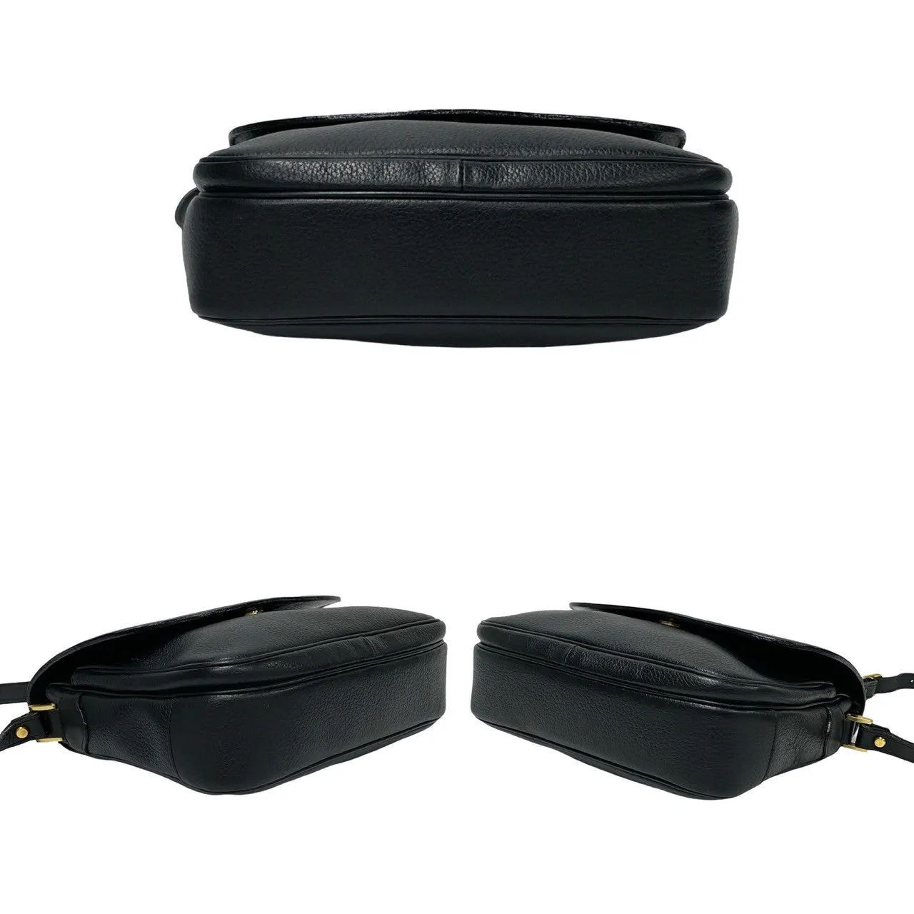 BURBERRY Shoulder Bag leather black