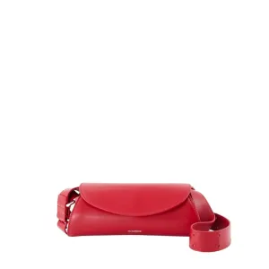 Cannolo Mini Purse - Leather - Red