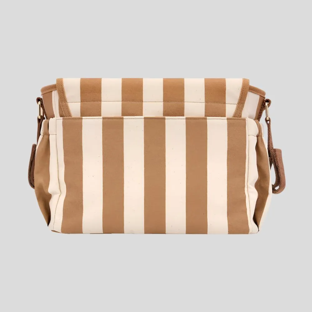 Carryall Pram Caddy -- Tan Stripe