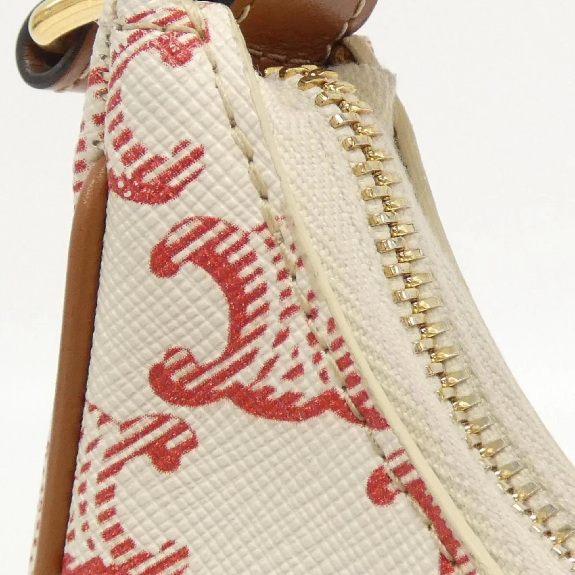 Celine Canvas Leather Shoulder Bag (Pre-Owned)