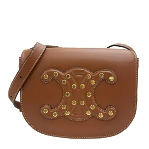 Celine Leather Shoulder Bag (Pre-Owned)