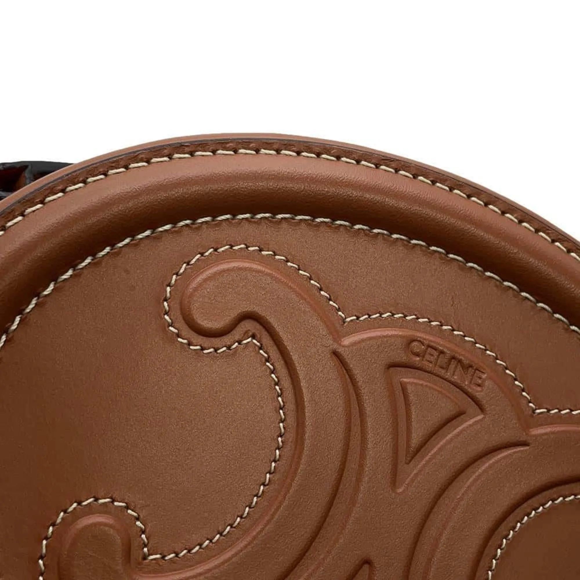 Celine Leather Shoulder Bag (Pre-Owned)
