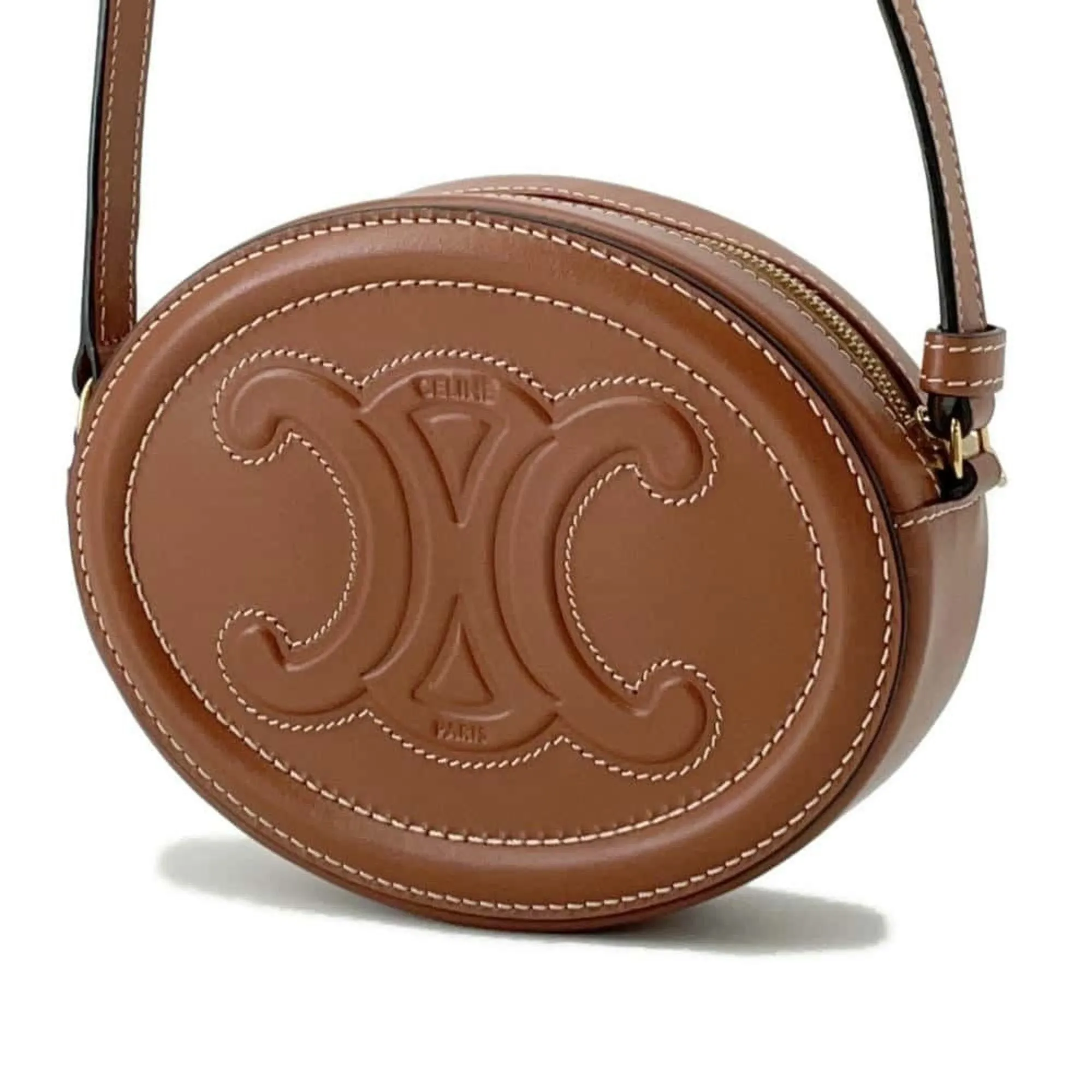 Celine Leather Shoulder Bag (Pre-Owned)