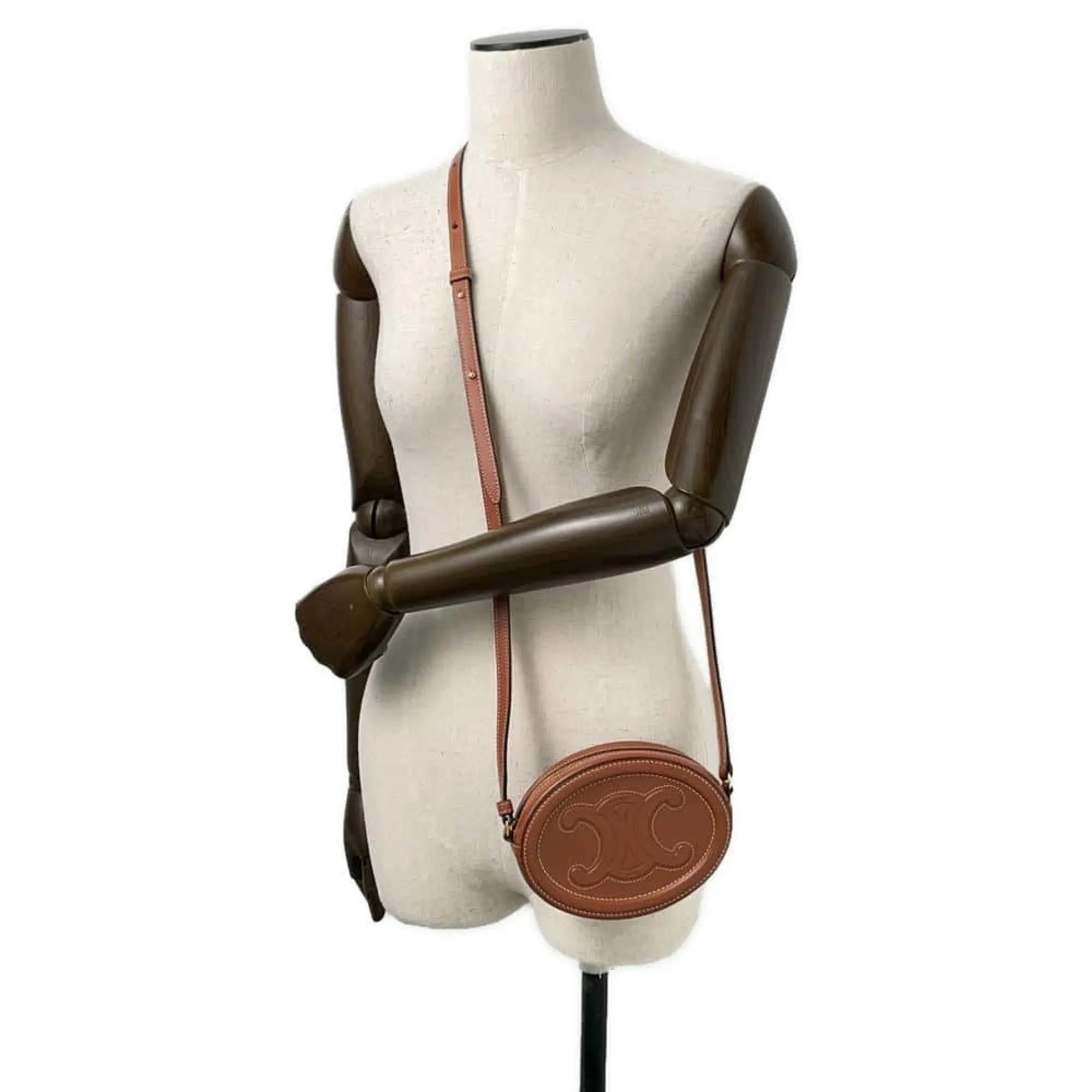 Celine Leather Shoulder Bag (Pre-Owned)