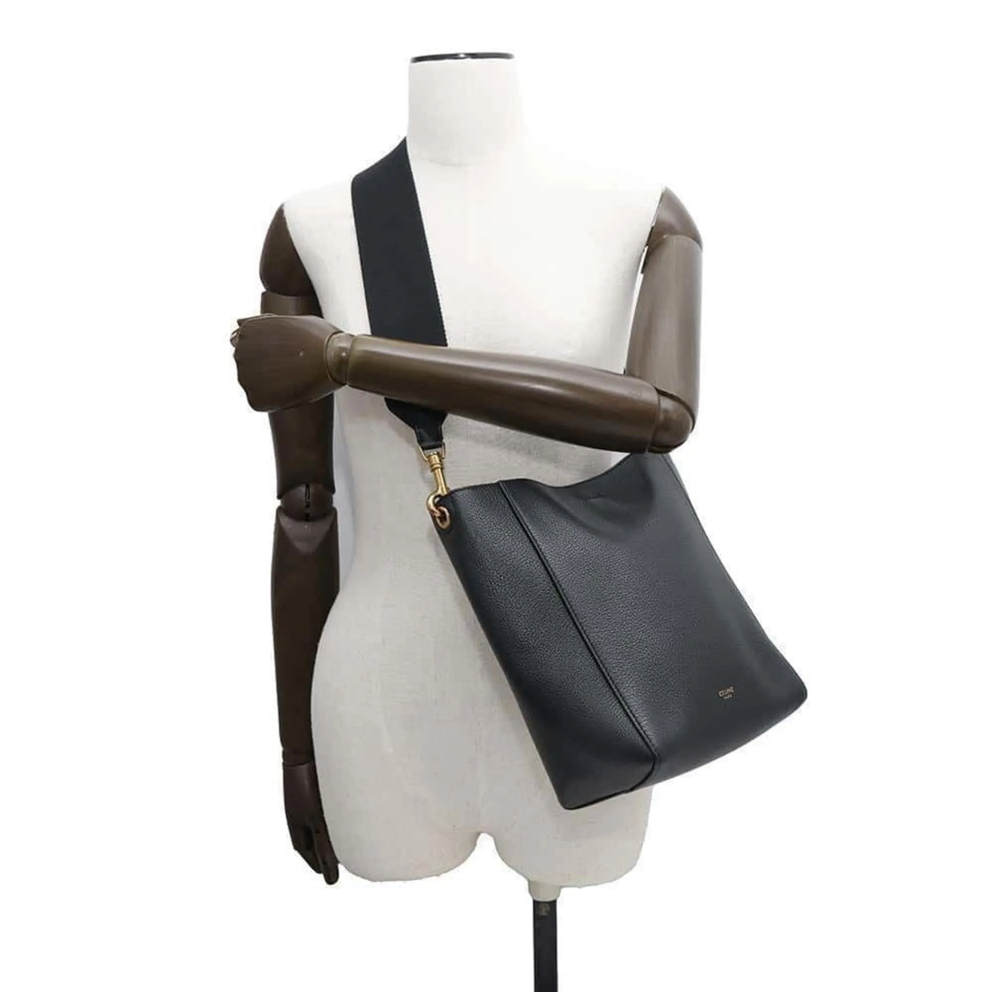 Celine Leather Shoulder Bag (Pre-Owned)