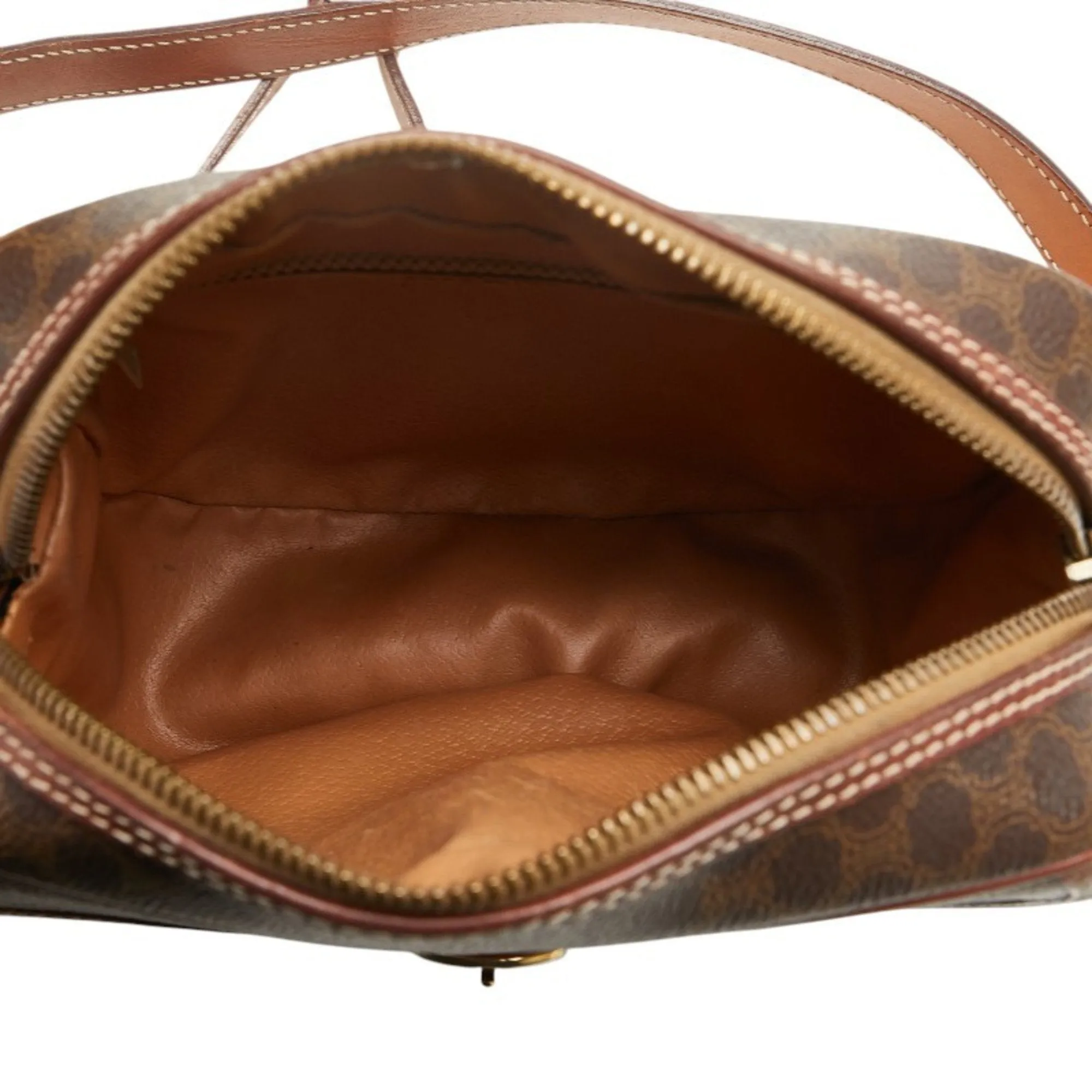Celine Macadam Pvc Leather Shoulder Bag (Pre-Owned)